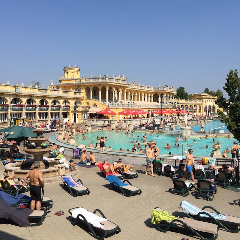 Thermal baths in Budapest