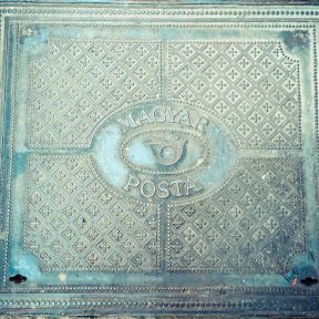 Budapest manhole cover