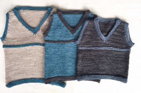 Cowgirlblues free knit pattern sleeveless vest for boys