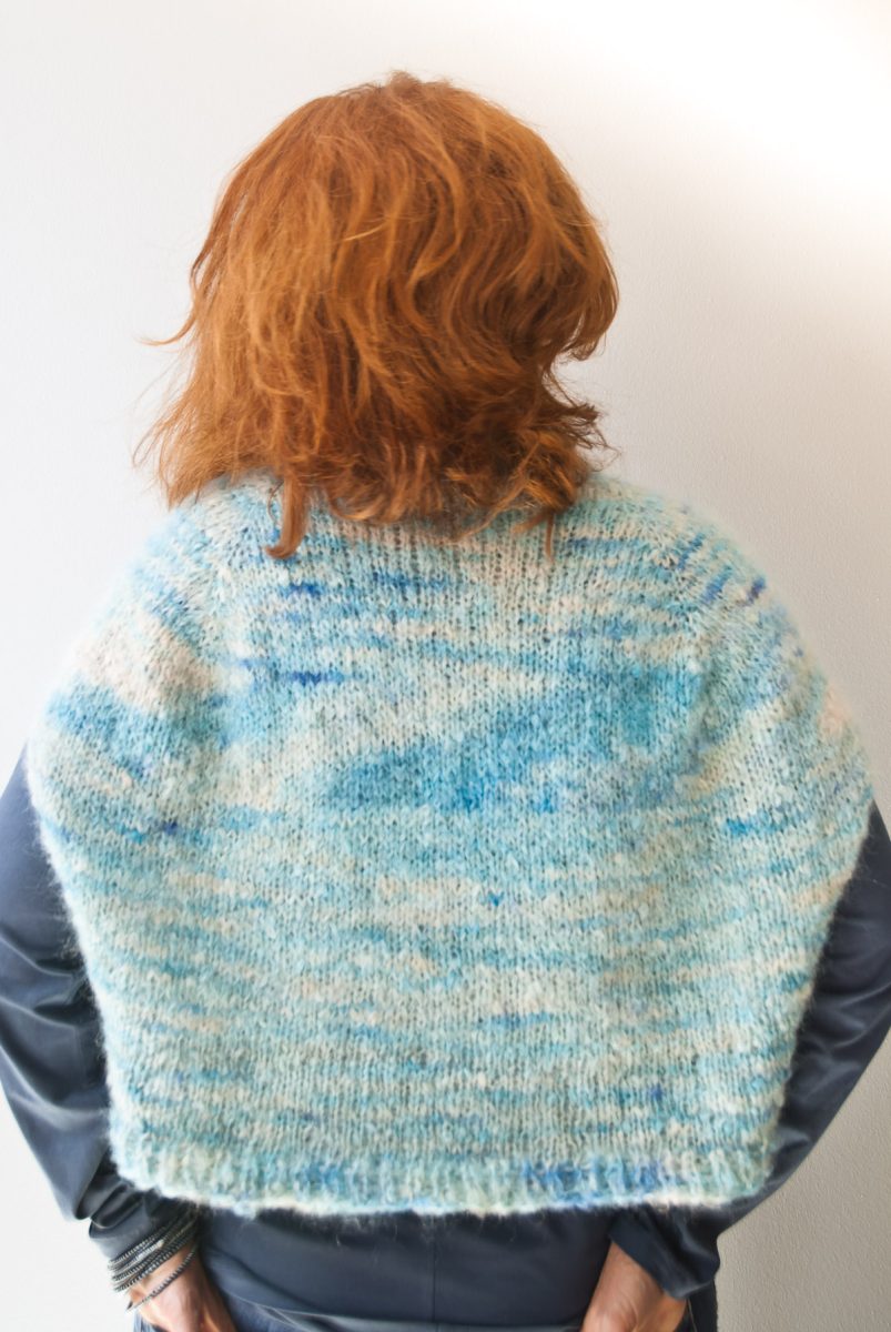 From the back mohair knitting pattern by Cowgirlblues • cowgirlblues