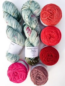Cowgirlblues hand dyed merino wool