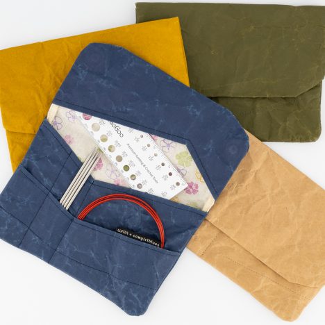 Paper Bag Collection Needle Pouch by Cowgirlblues and Wren Design